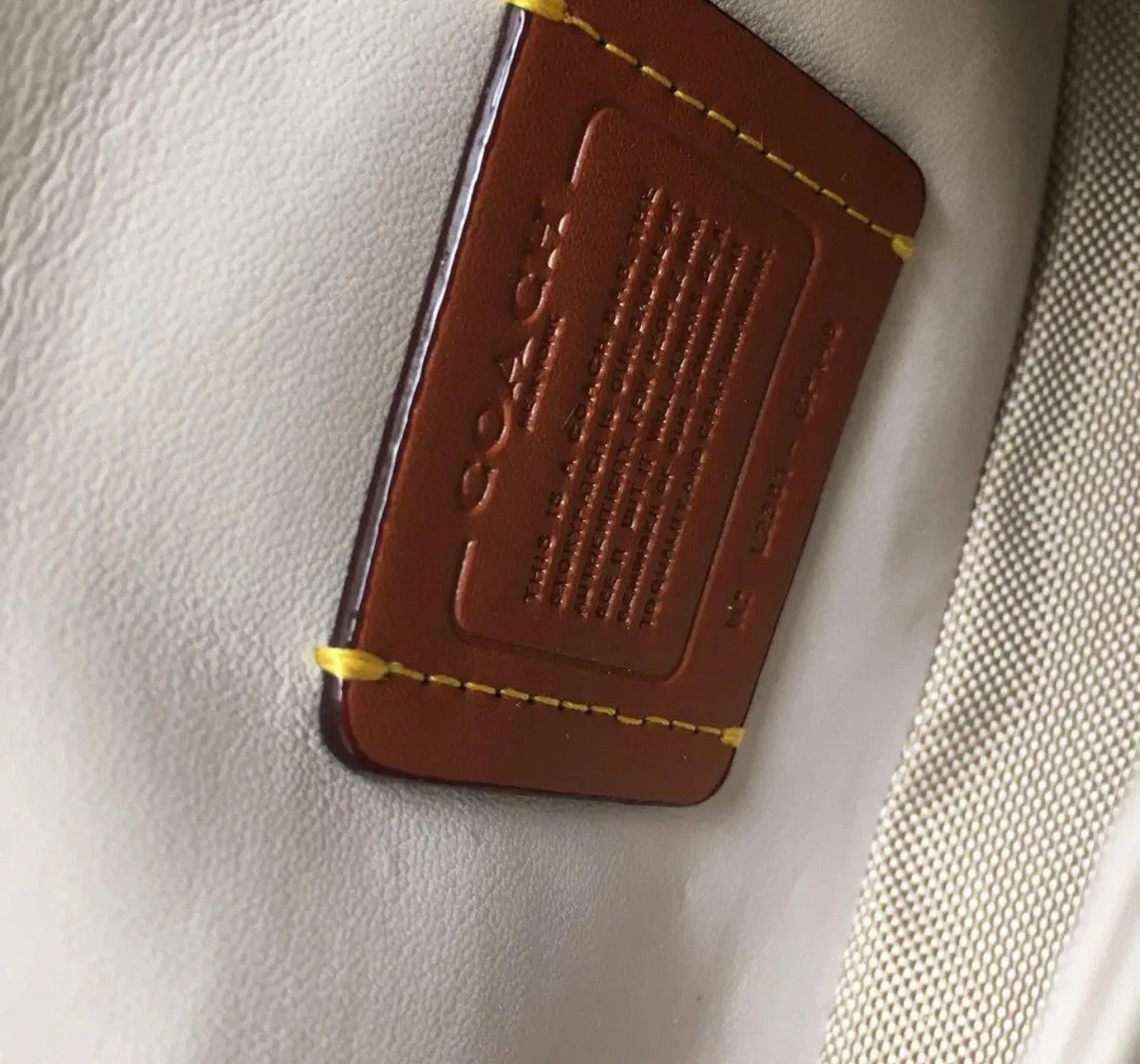 MINI Quilted Ivory