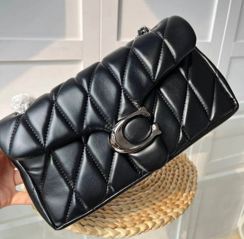 Genuine leather Gun metal