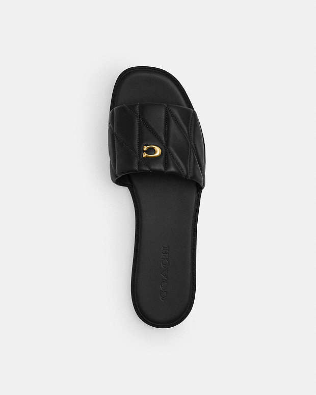 Black Slippers