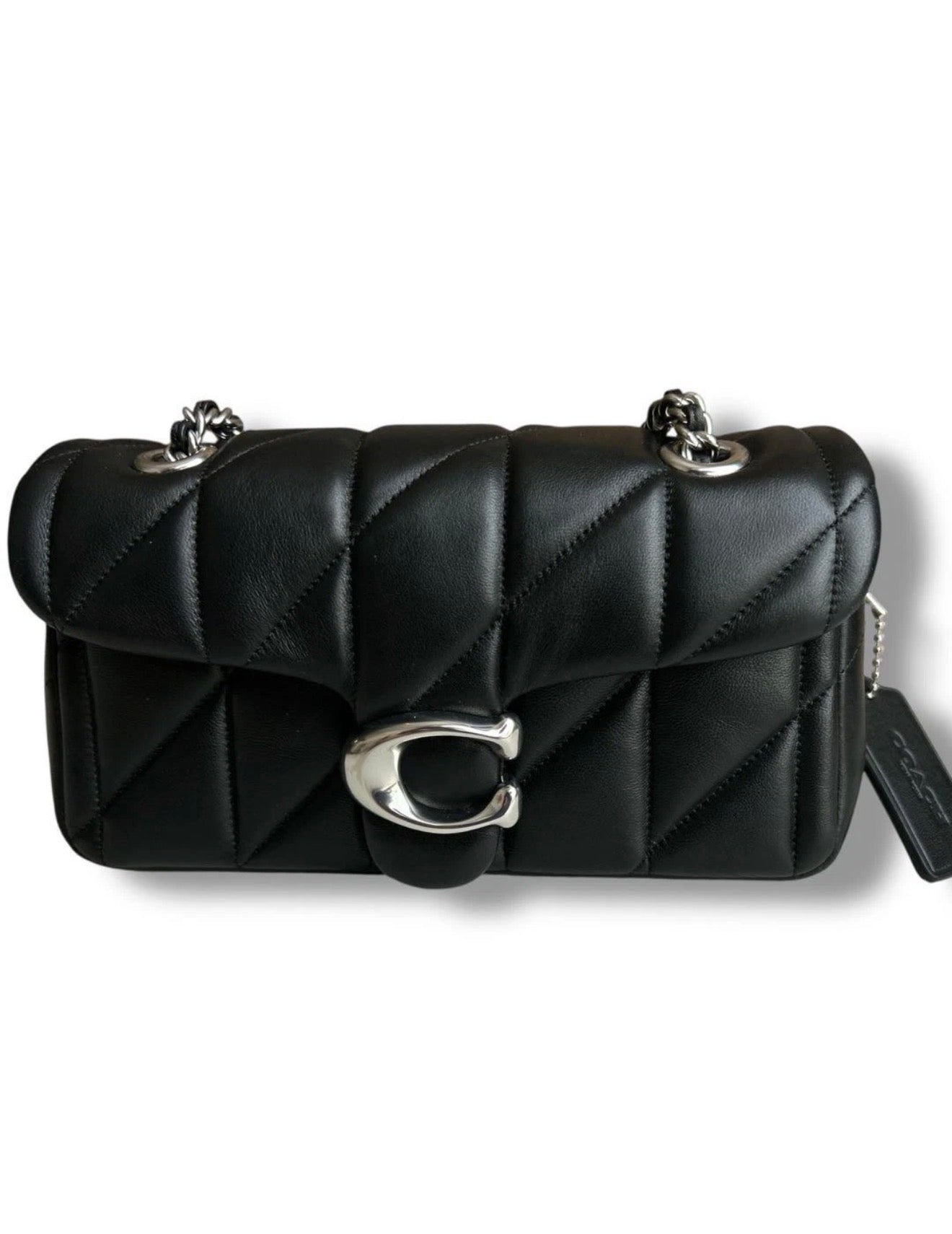 Quilted Black & Silver