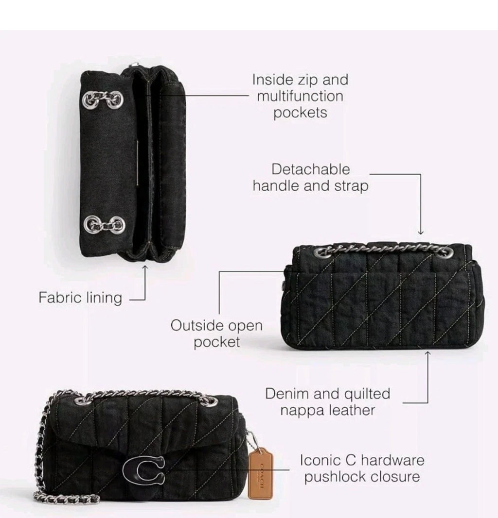 MINI Quilted Denim